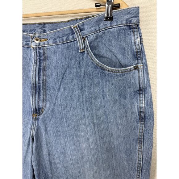 Cinch Jeans Men's Size 42 x 34 Denim 5 Pocket Western Work Jeans Distressed - Picture 3 of 16